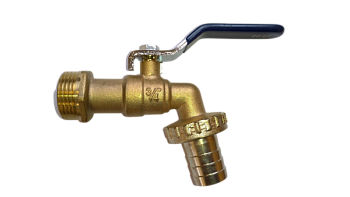 Кран шаровой со штуцером 3/4" VN-BY34 водоразборный ручка