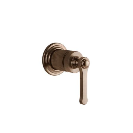 GESSI VENTI20 Смеситель встраиваемый, однорычажный, внешняя часть, цвет Copper Brushed PVD, артикул 65131#708