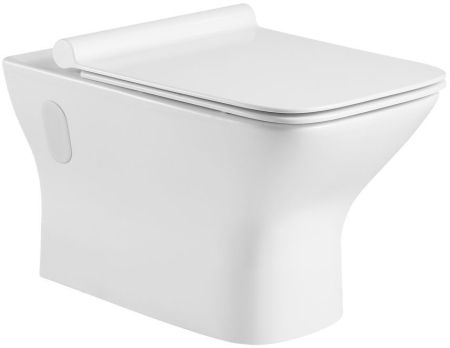 Унитаз подвесной Aquanet Rimless Cube-W CL-12248D