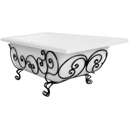 Ванна из искусственного камня Эстет Дельта 170x80 Белая, артикул ФР-00000655