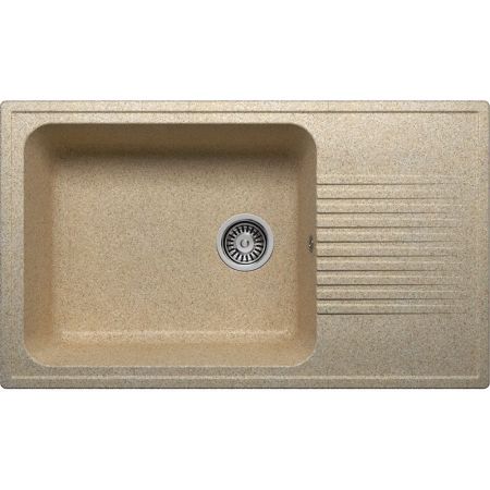 Кухонная мойка Polygran F-19 №302 85 Песочная, артикул F-19 №302 (Песоч)