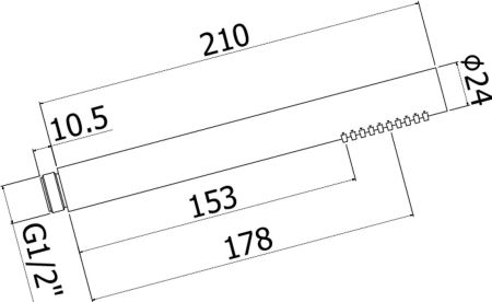 Душевая лейка Paffoni Master ZDOC067CR