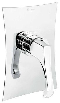 Emmevi Ares, встраиваемый в стену однорычажный смеситель для душа, цвет хром