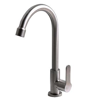 Кран на одну воду FASHUN A54192, сатин