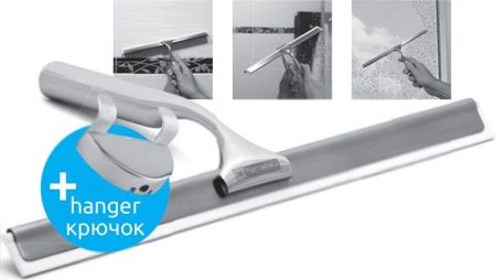 Скребок для душевой кабины Radaway Водосгон SR-002 с держателем Хром, артикул SR-002