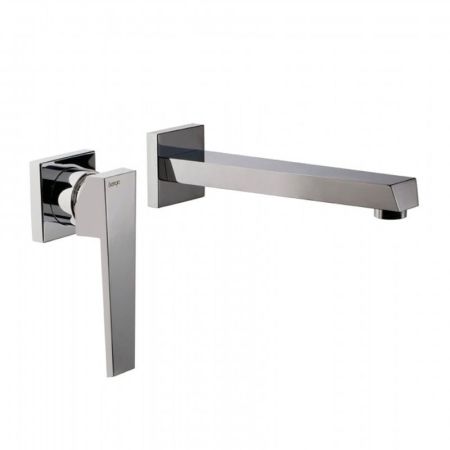 Bongio Stelth Смеситель для раковины, излив 220 мм, цвет хром, артикул 01538CR22