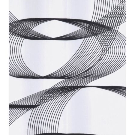 Штора для ванны Ridder Loop 200х180 Черная, артикул 42346