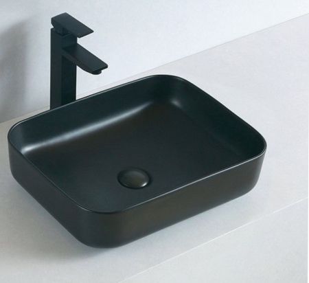 Раковина-чаша Bronze de Luxe Scandi 50 6127-BM Черная матовая