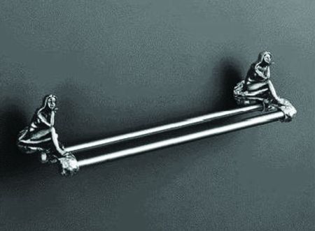 Держатель для полотенец Art&Max Juno AM-0718 Серебро, артикул AM-B-0718-T