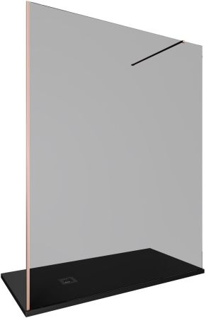 Душевая перегородка Allen Brau Infinity 1 160 3.21036.60.T медь браш, артикул 3.21036.60.T