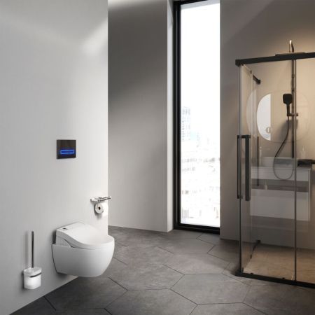 C111739SC Awe подвесной унитаз с электронной крышкой биде Clean Care, артикул C111739SC