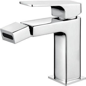 AQG Delta, однорычажный смеситель для биде без донного клапана, цвет хром