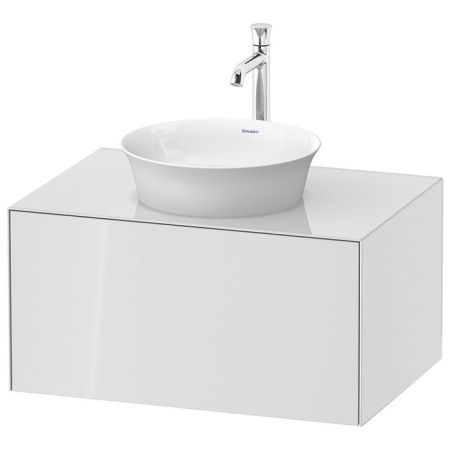 Duravit White Tulip Тумбочка подвесная, 408x800x550 мм,  1 выдвижной ящик, цвет: белый высокоглянцевый, артикул WT497508585