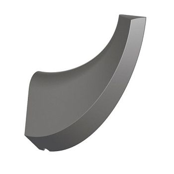 Крючок для ванной комнаты Knotlor RH103GM, оружейная сталь