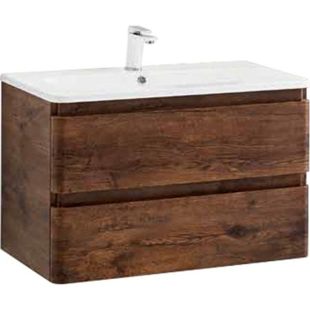 Тумба под раковину Vincea Alba VMC-1A800RW подвесная R.Wood, артикул VMC-1A800RW