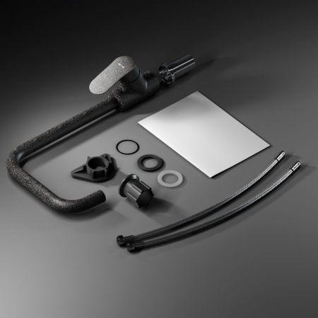 F8006022 Like, смеситель для кухни G-образный излив, черный, шт., артикул F8006022