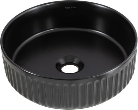 Раковина накладная Allen Brau Fantasy Line 36 4.11032.31 черный матовый, артикул 4.11032.31