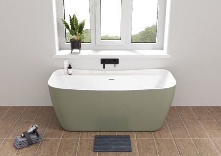 Акриловая ванна Allen Brau Infinity 2 170x78 2.21002.20/CGM, артикул 2.21002.20/CGM