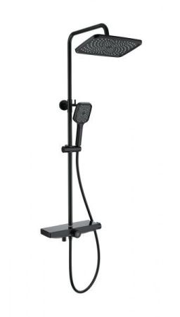 Душевая система с термостатом WONZON & WOGHAND ThermoKlick, Черный матовый (WW-B3098-A-MB) Душевая система с термостатом WONZON & WOGHAND ThermoKlick, Черный матовый (WW-B3098-A-MB)