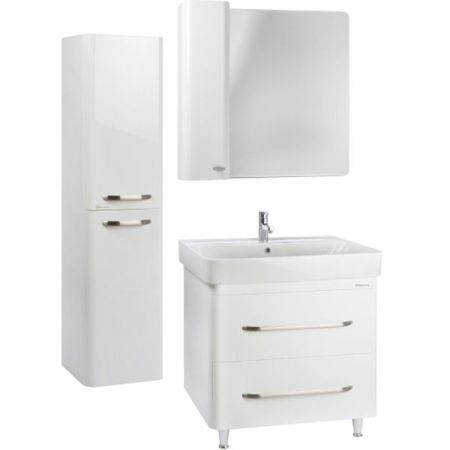 Шкаф пенал Bellezza Олимпия 35 L 4629304182012 подвесной Белый, артикул 4629304182012