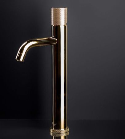 Смеситель STICK для умыв. выс. GOLD TOUCH GOLD_Комплект Смеситель STICK для умыв. выс. GOLD TOUCH GOLD_Комплект