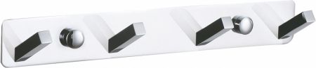 Вешалка с 4 крючками для ванной WONZON & WOGHAND, Хром (WW-9385-4), артикул WW-9385-4