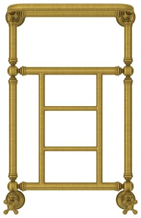 Полотенцесушитель водяной "Ренессанс 1452" 660х400 (Состаренная ЛАТУНЬ)