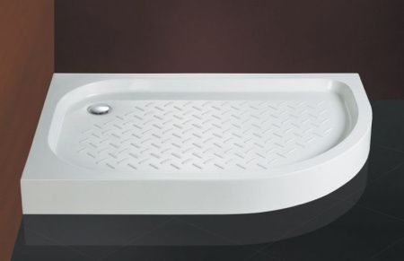 Поддон из литьевого мрамора Cezares Tray S RH 120x90x13 R Белый