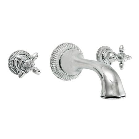 Nicolazzi Impero Смеситель для раковины настенный на 3 отверстия, излив: 180 мм, цвет: хром, артикул 1277CR36