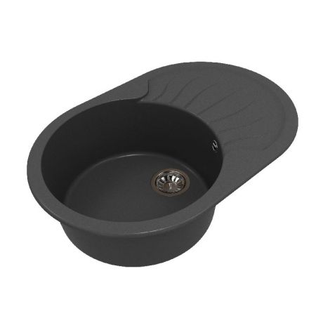 Кухонная мойка Dr. Gans БЕРТА 25.040.C0760.411, графит, артикул 25.040.C0760.411