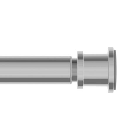 Карниз для ванной комнаты, 110-200 см, хром глянцевый, Elegante, IDDIS, (RSC0120i14), артикул RSC0120i14