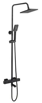Душевая система с термостатом Savol S-GR90C1-H, черный