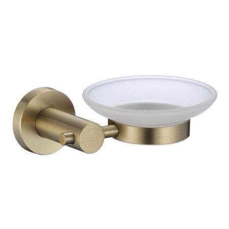 Мыльница Savol S-005659C, матовое золото, артикул S-005659C