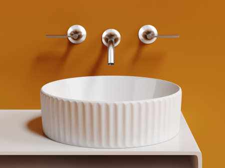 Умывальник чаша накладная круглая Элемент (Element) 360x360x115мм, артикул CN6057