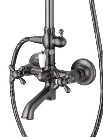 Душевая система WONZON & WOGHAND RETRO, Темный графит (WW-88739020-BGM)