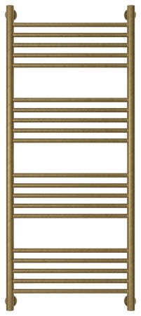 Полотенцесушитель водяной "Богема+" прямая 1200х500 (Состаренная БРОНЗА), артикул 05-0220-1250