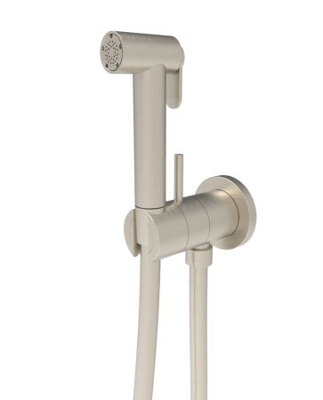 Гигиенический душ со смесителем Graffio Stella KSPAT101-07NS, брошированный никель, артикул KSPAT101-07NS