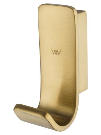 Крючок для ванной WONZON & WOGHAND LOTTE, Брашированное золото (WW-8315-BG), артикул WW-8315-BG