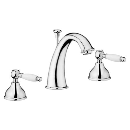 Смеситель для раковины Webert Dorian DO750101 Хром Белый, артикул DO750101015