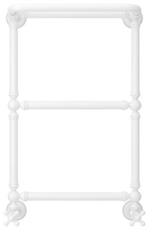 Полотенцесушитель водяной "Ренессанс 1386" 660х400 (Матовый белый), артикул 30-0281-6640