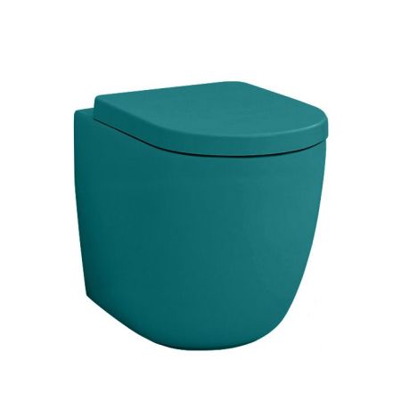 Artceram FILE 2.0 Унитаз напольный 53х37хh42см, безободковый, слив универсальный, с крепежом, цвет: verde foresta, артикул FLV005 43 00