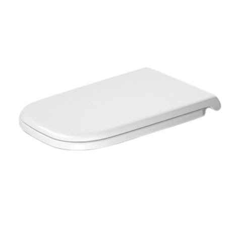 Duravit D-Code Сиденье для унитаза удлиненное , без микролифта, цвет белый, артикул 0060310000