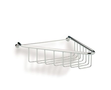 Stil Haus, решётка в ванную 1-уровневая угловая, высота 5 см, цвет бронза, артикул 571(25)