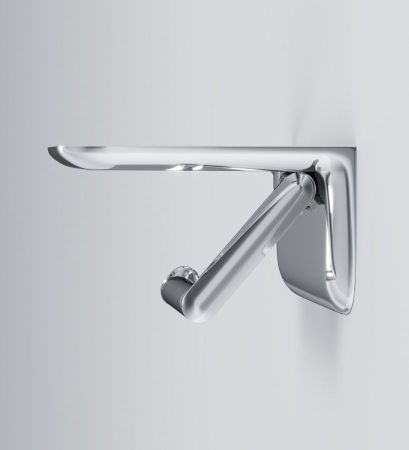 A30341500 Sensation, Держатель для туалетной бумаги с полкой, хром, шт, артикул A30341500