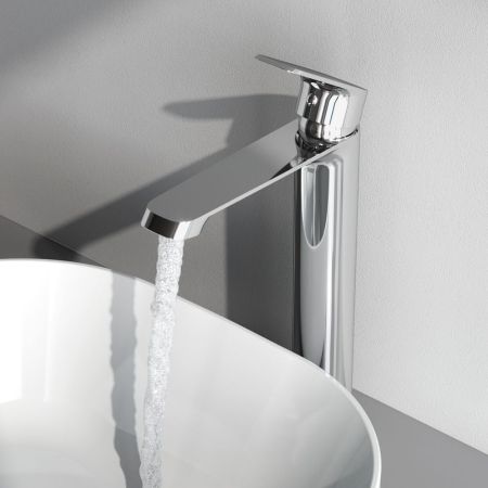 F8F92000 Func, смеситель для умывальника высокий, хром, артикул F8F92000