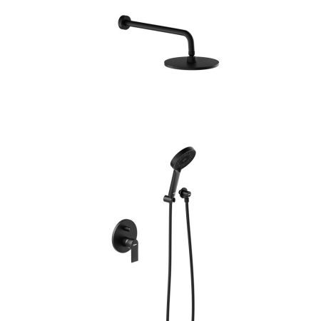947520300 Apollo встраиваемая душевая система со смесителем для душа, черный, артикул 947520300