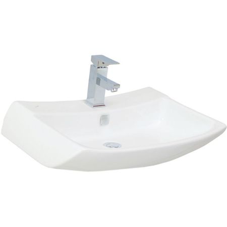 Раковина Creavit Bull 66 BL065-00CB00E-0000 Белая, артикул BL065-00CB00E-0000