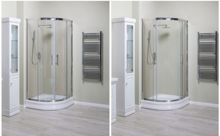 Душевой уголок Aquanet Delta NPE2142 100x100, R550, прозрачное стекло Душевой уголок Aquanet Delta NPE2142 100x100, R550, прозрачное стекло