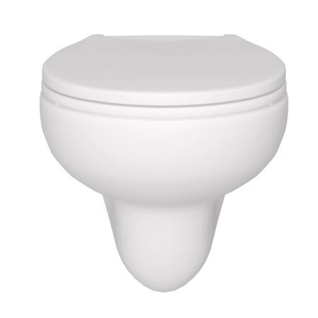 Унитаз подвесной Maretti Aria безободковый с микролифтом, AR10PBM80-844, белый, артикул AR10PBM80-844