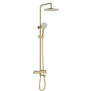 Душевая система Raglo R20.24.03, сатин золотой